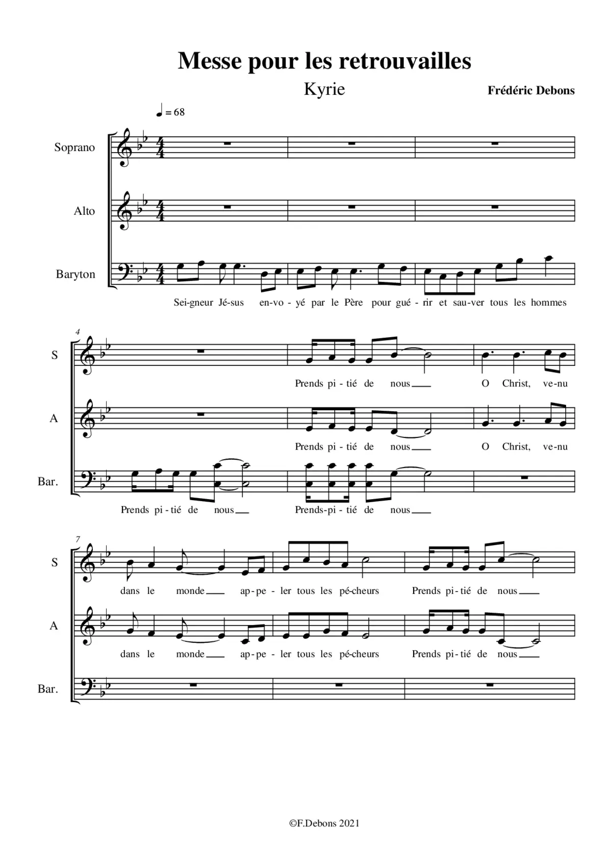 Messe pour les retrouvailles - Page 1