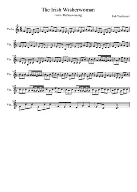 the irish washerwoman