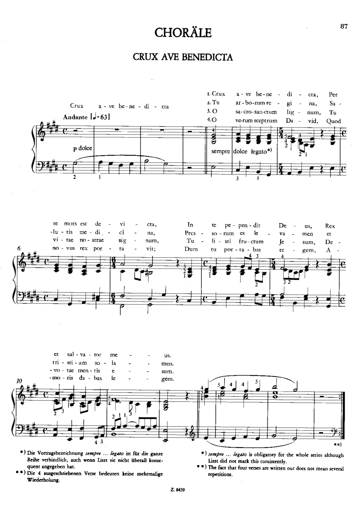 Alte deutsche geistliche Weisen - Page 1