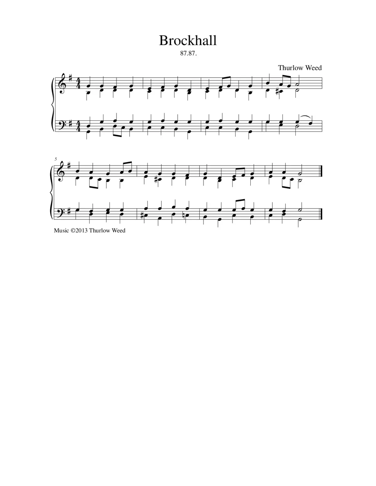 Brockhall - Page 1