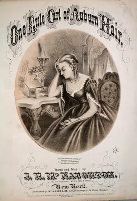 1 Little Curl of Auburn Hair