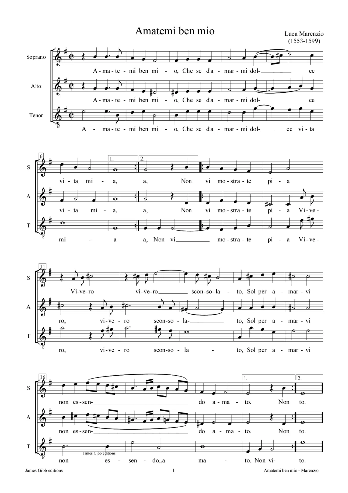 Amatemi ben mio - Page 1