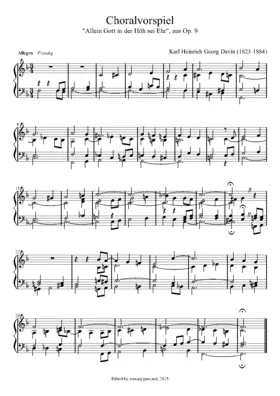 25 leichte Choralvorspiele