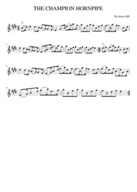 THE CHAMPION HORNPIPE