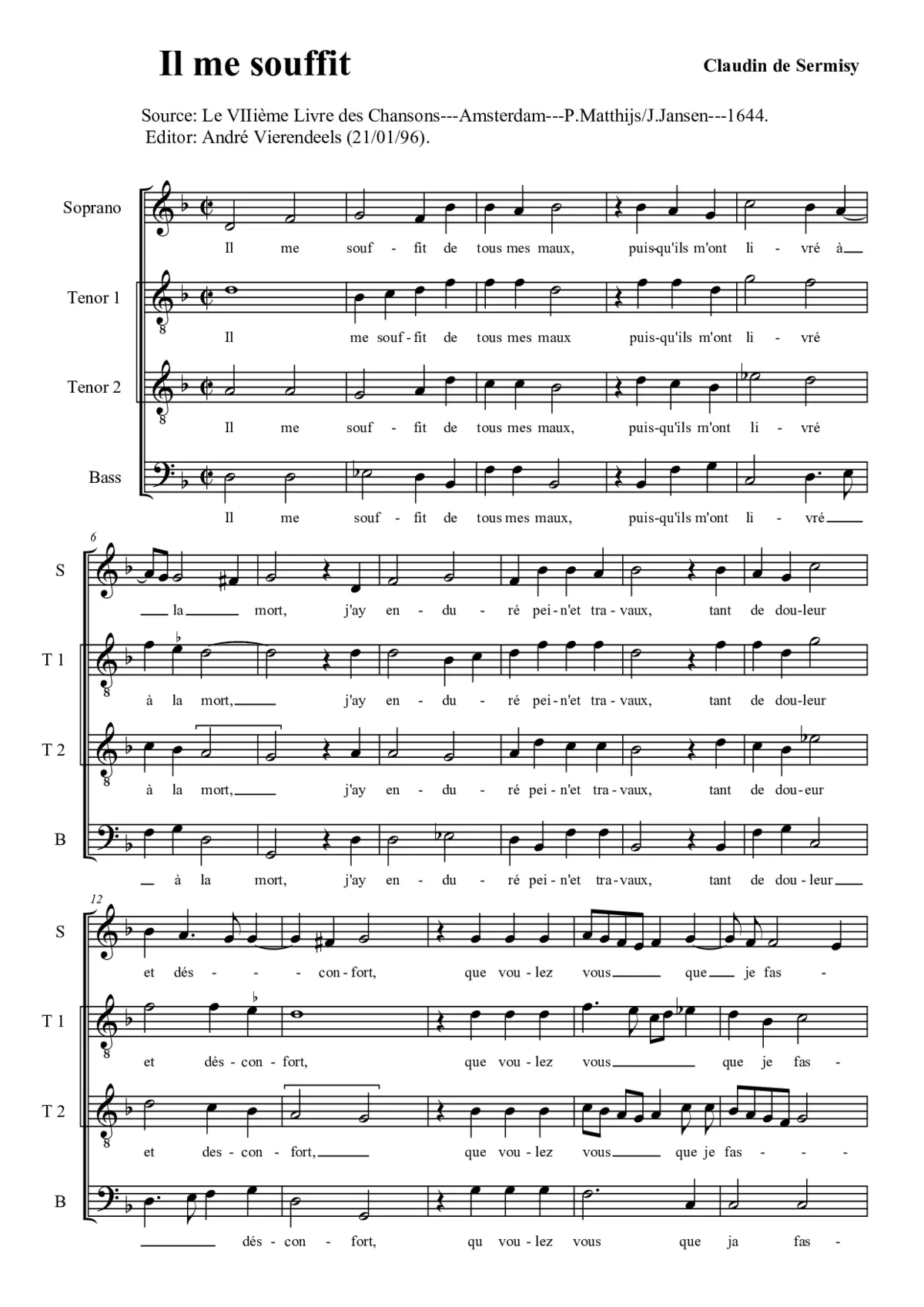 Il me souffit - Page 1