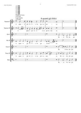 A quanti già felici