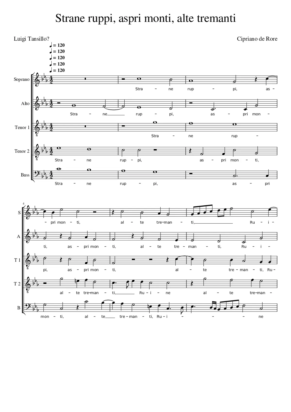 Strane ruppi aspri monti alte tremanti - Page 1