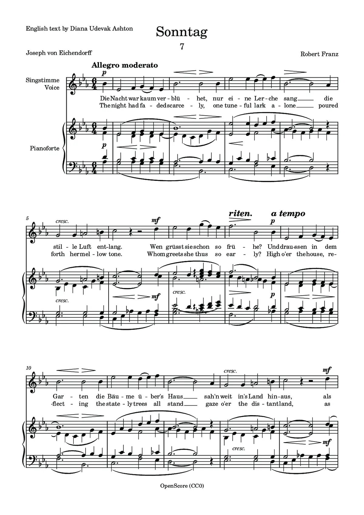 Sonntag - Page 1