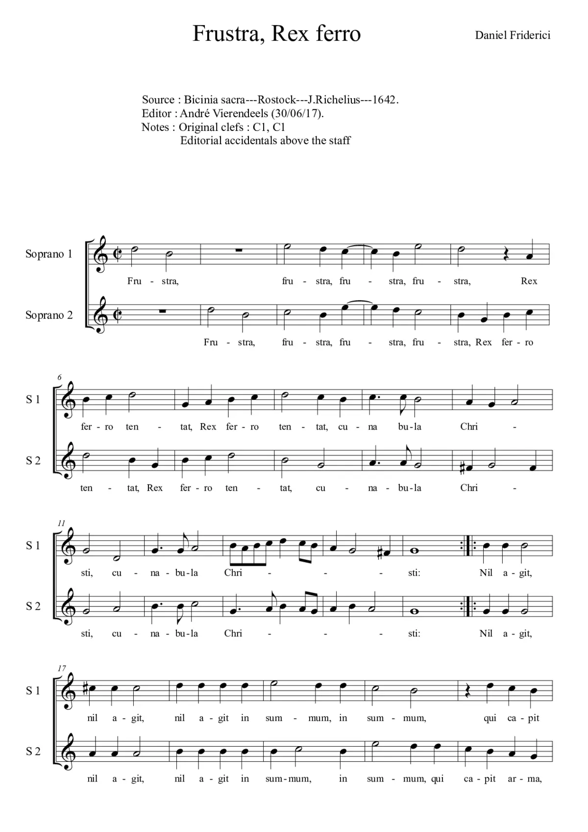 Frustra rex ferro tentat - Page 1