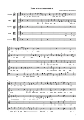 Ecce merces sanctorum