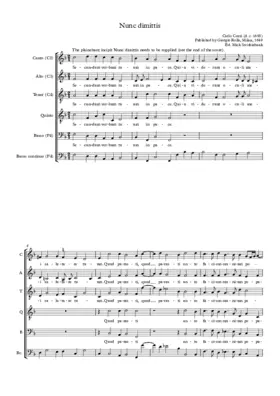 Nunc dimittis