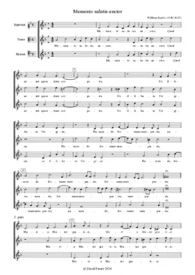 Memento salutis auctor