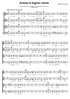Anima il Signor viene