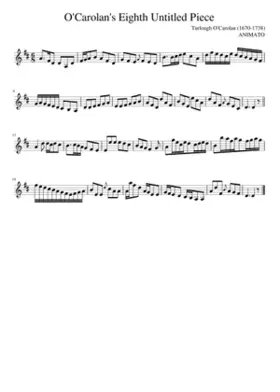 O'Carolan's Eighth Untitled Piece