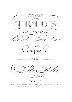 3 Concertant String Trios