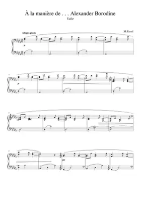 À la manière de Borodine
