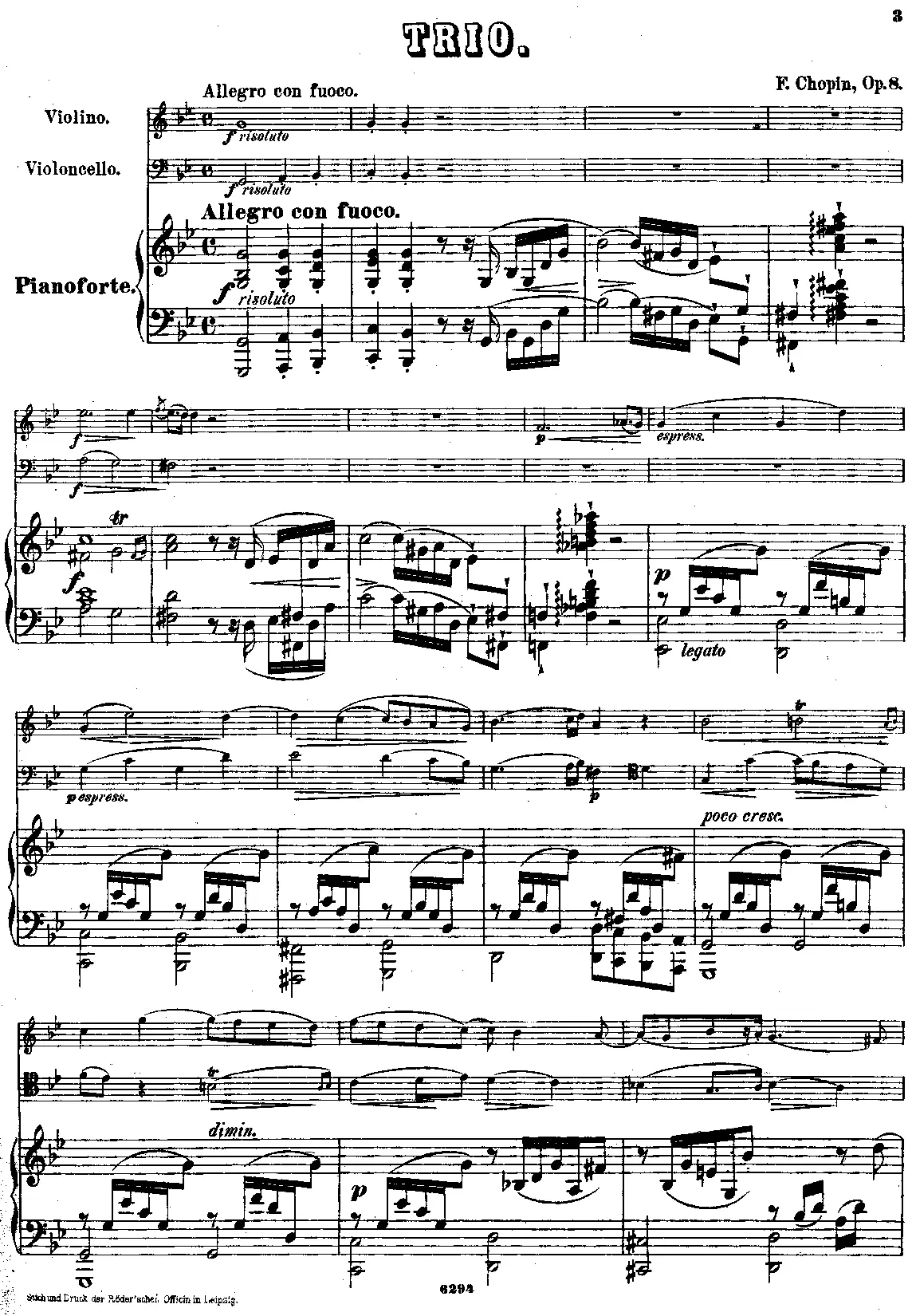 Piano Trio - Page 1