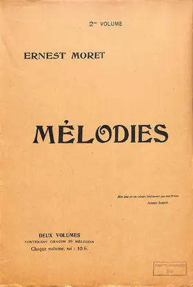 20 Mélodies - 2ème volume