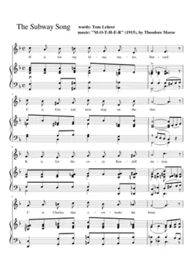 The Subway Song