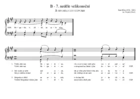 B - 7. neděle velikonoční