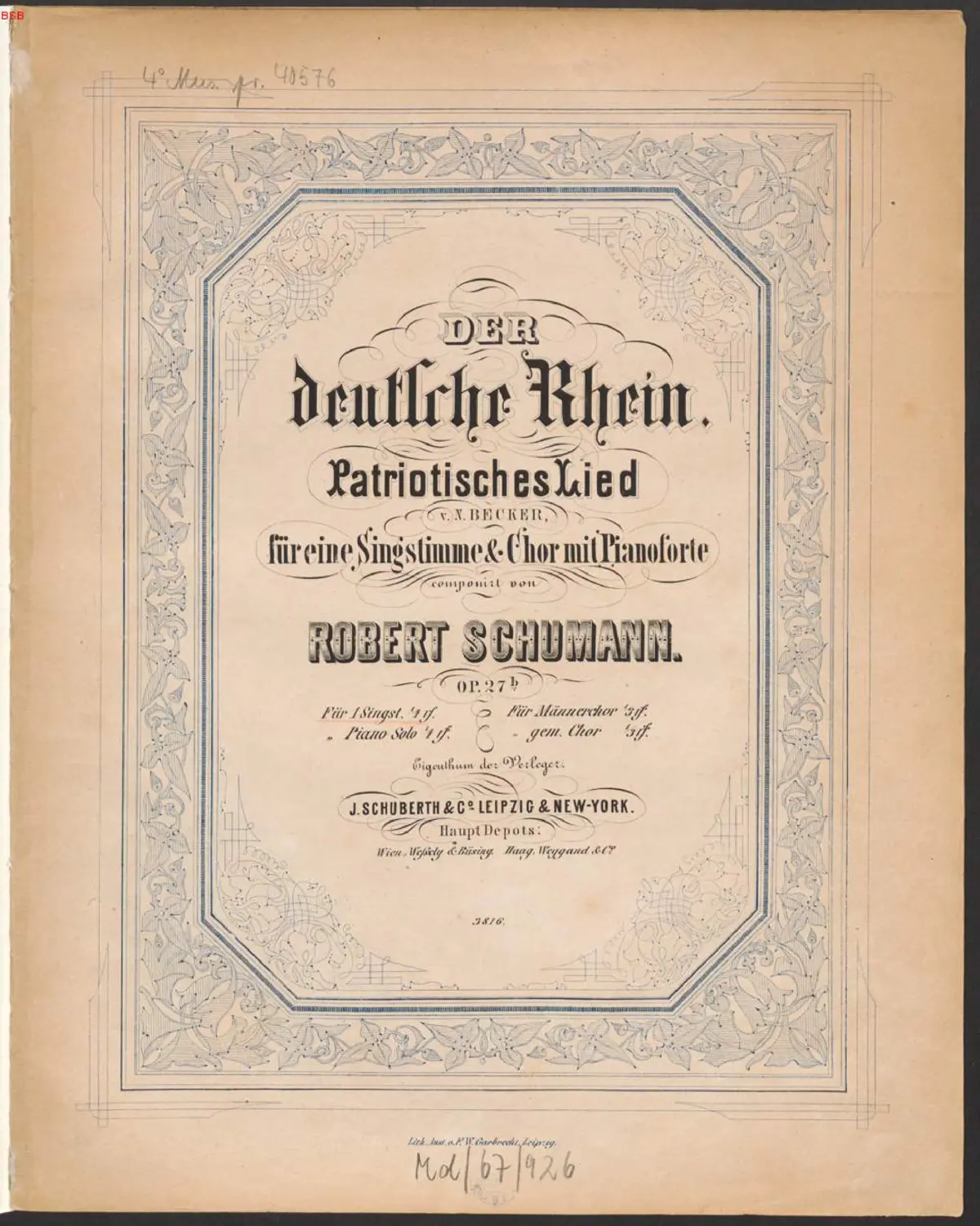 Der deutsche Rhein - Page 1