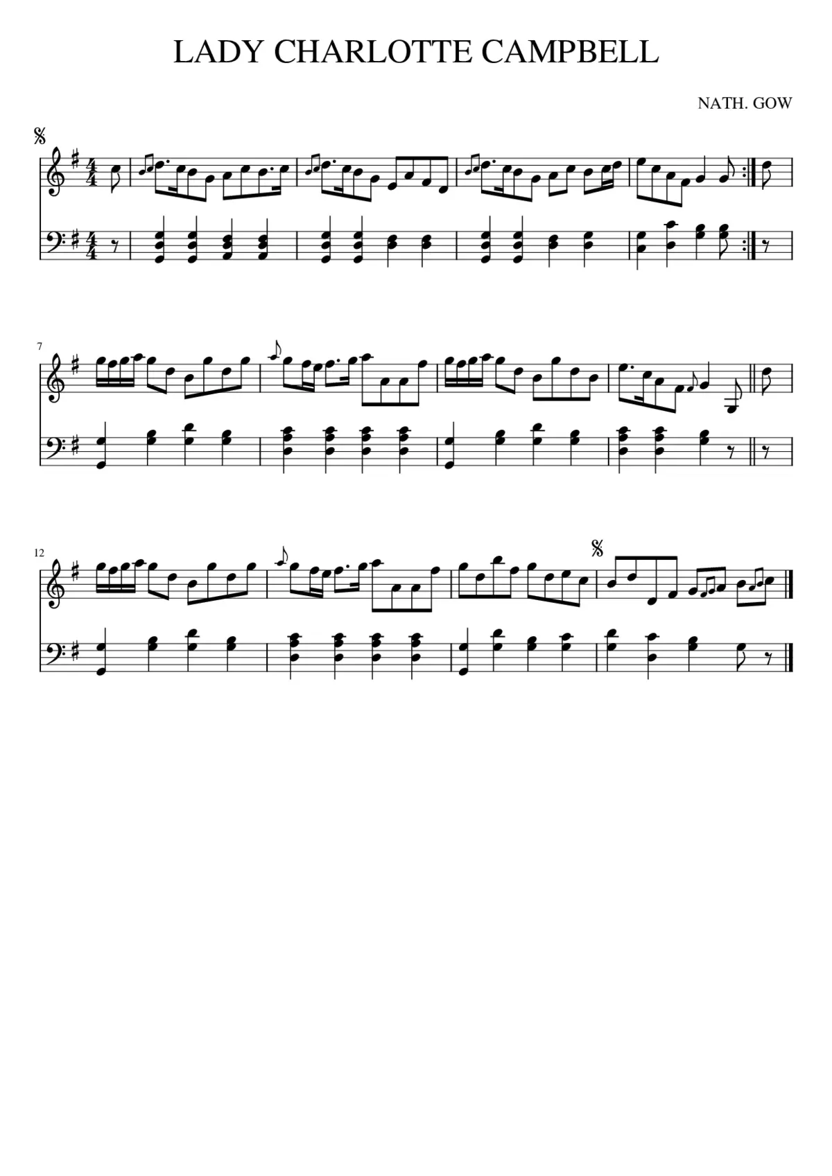 LADY CHARLOTTE CAMPBELL - Page 1