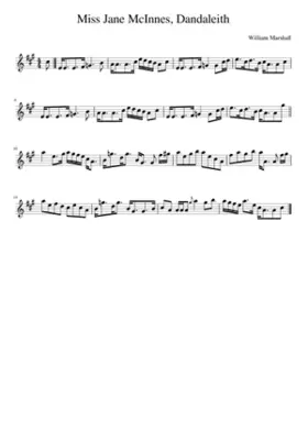 Miss Jane McInnes Dandaleith