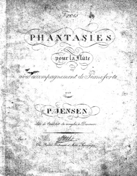 3 Phantasies pour la Flute avec accompagnement de Pianoforte