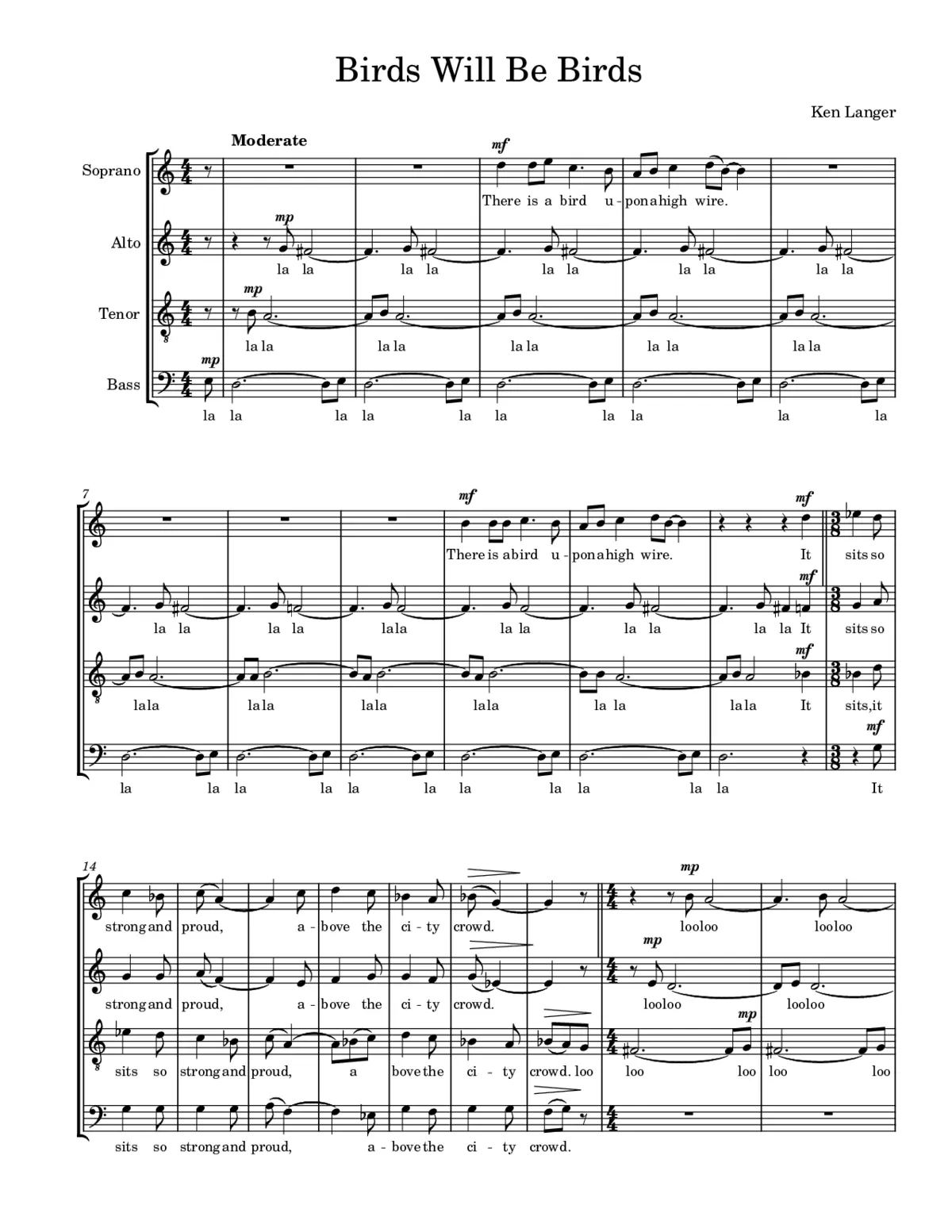 Birds Will Be Birds - Page 1