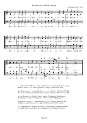 Pozdravení Děťátka Ježíše