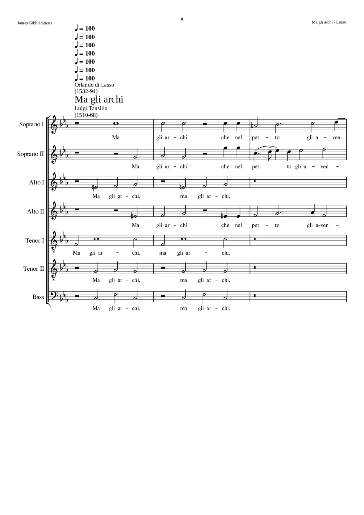 Ma gli archi - Page 1