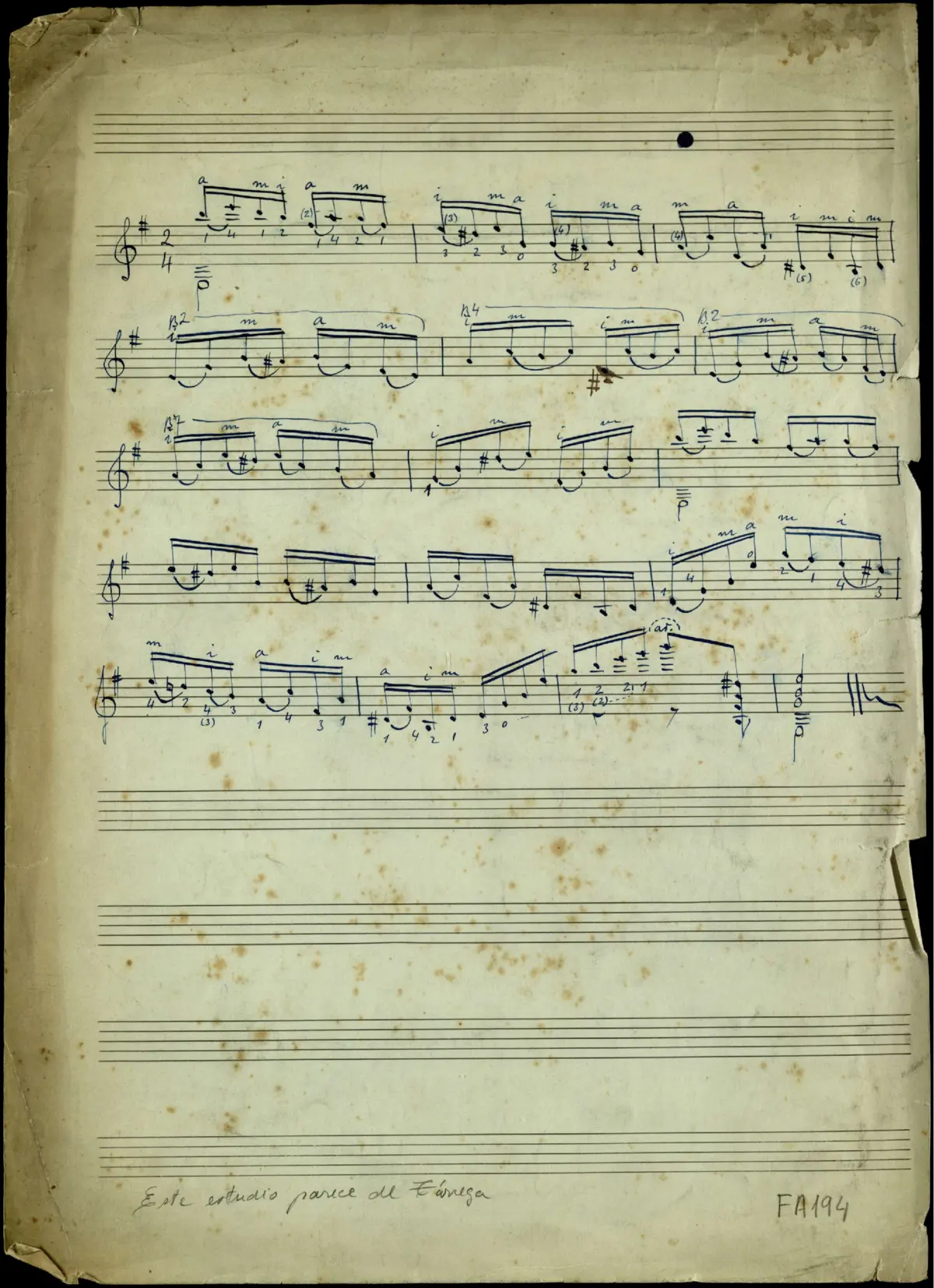 Estudio No.11 - Page 1