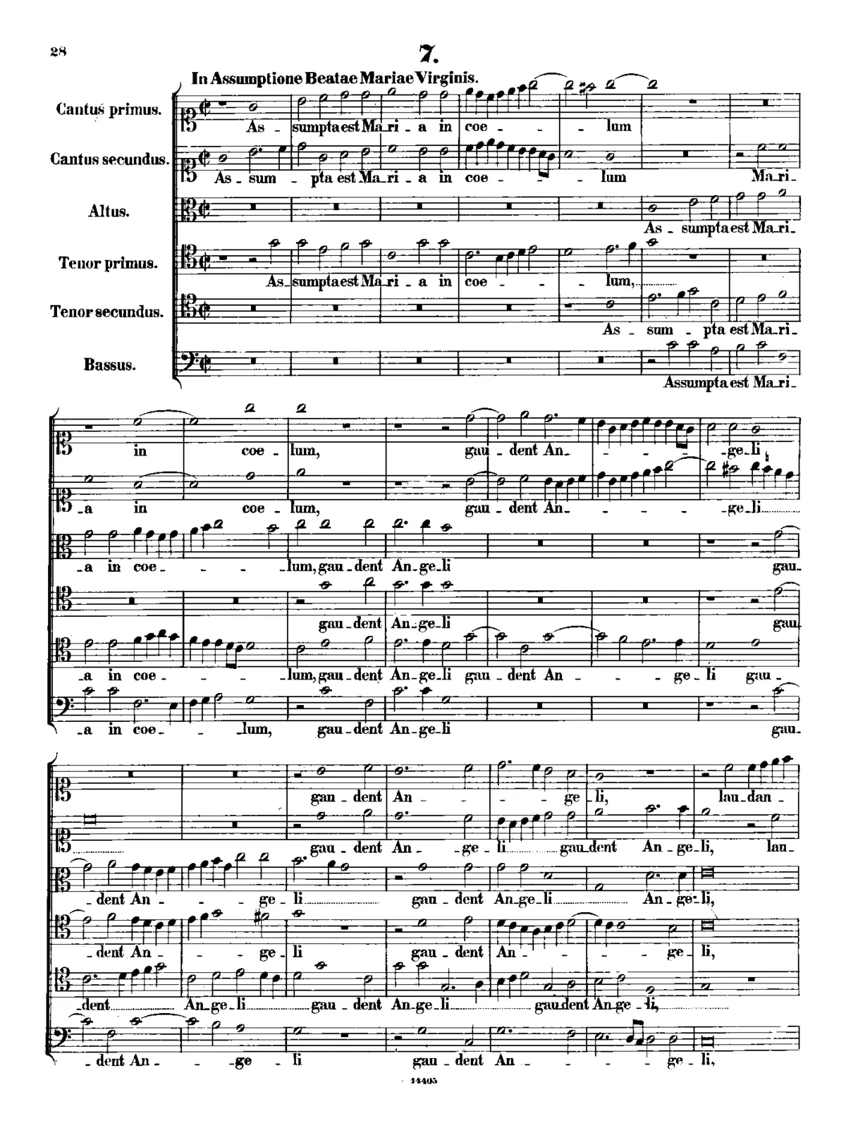 Assumpta est Maria - Page 1