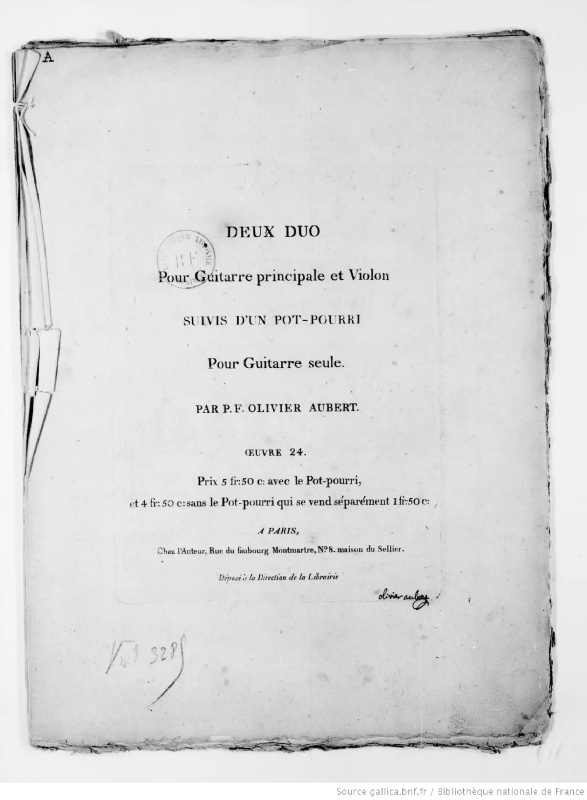 2 Duos for Guitar and Violin - Page 1