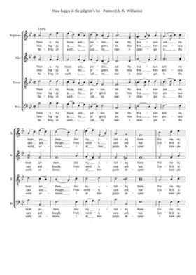 How happy is the pilgrim's lot