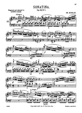 Sonatina in A major