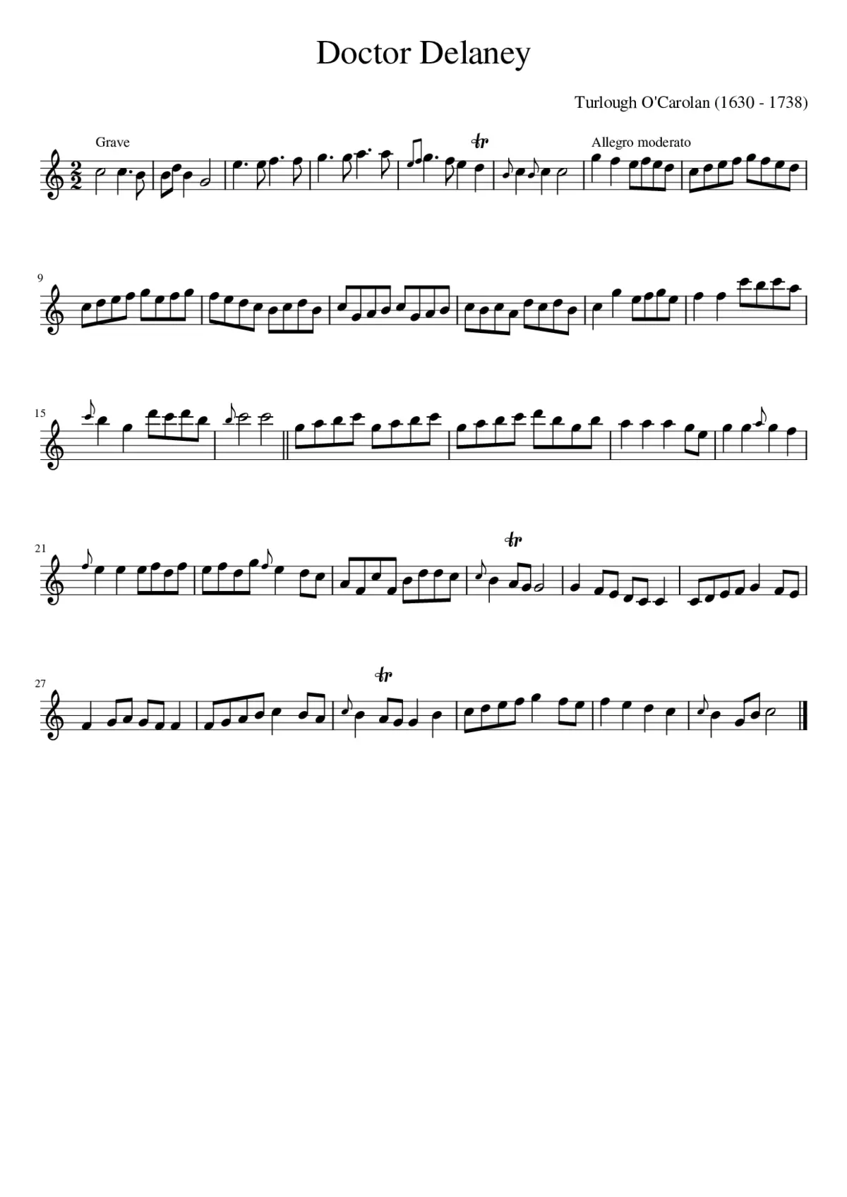 Doctor Delaney - Page 1