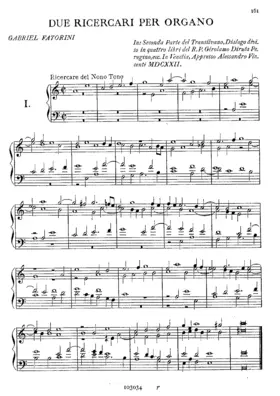 2 Ricercare per Organo