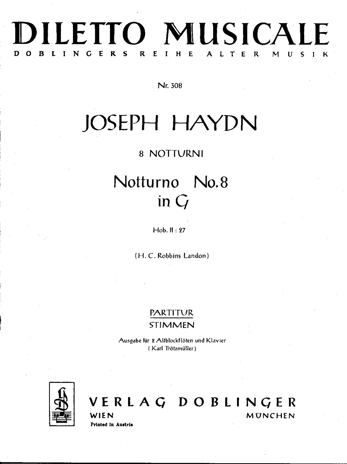Notturno in G major - Page 1