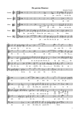 Da pacem Domine