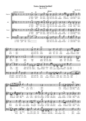 Lenz, komm herbei, Opus 71, Nr. 6
