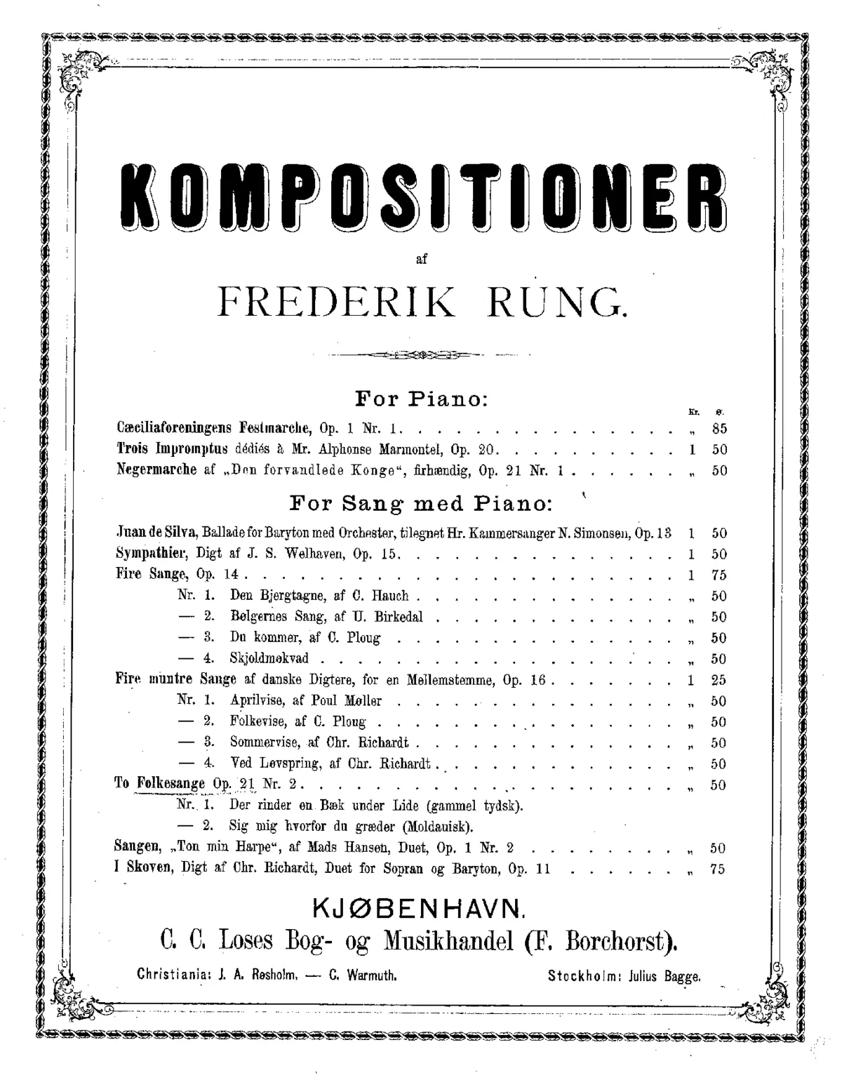 2 Folkesange - Page 1