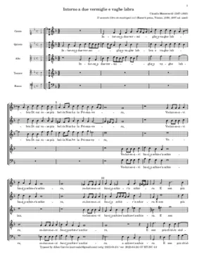 Intorno a due vermiglie