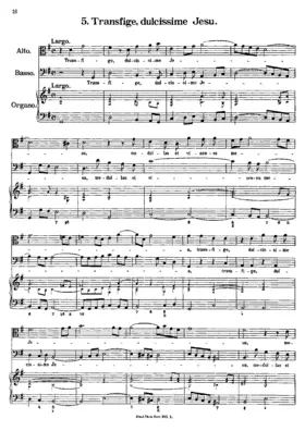 Transfige, dulcissime Jesu