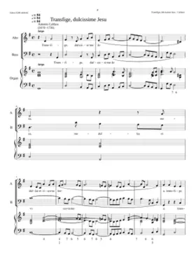 Transfige dulcissime Jesu