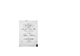 Serenade for Clarinet, Viola and Guitar