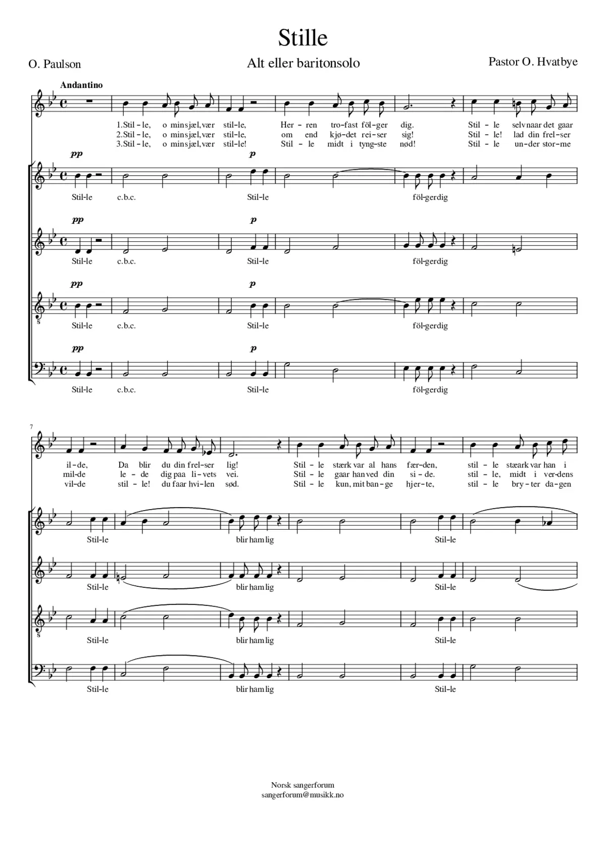 Stille - Page 1