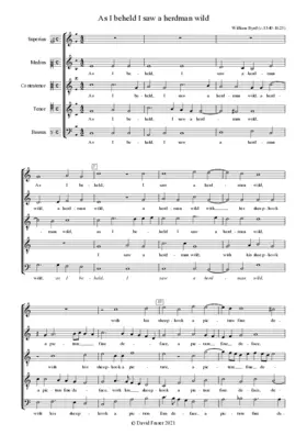 As I beheld I saw a herdman wild