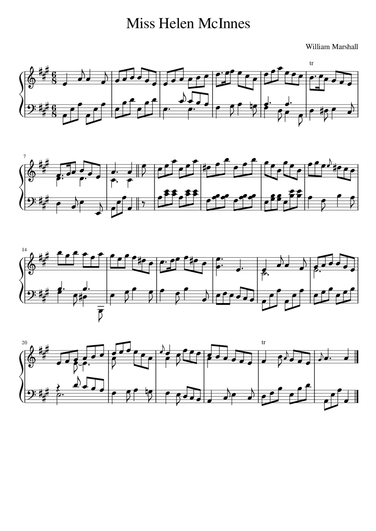 Miss Helen McInnes - Page 1