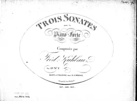 3 Piano Sonatas